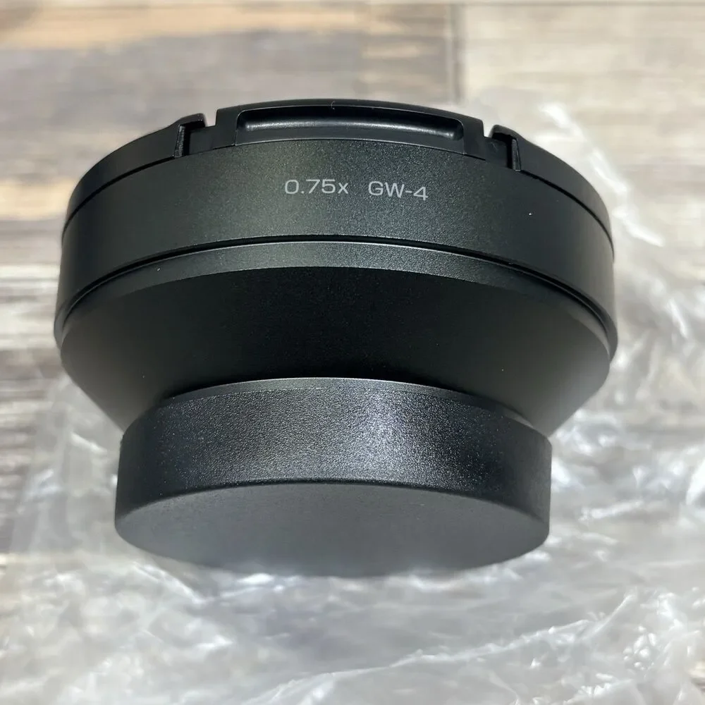 Ricoh GW-4 Wide 0.75x Wide Conversion Lens. Genuine OEM Open Box